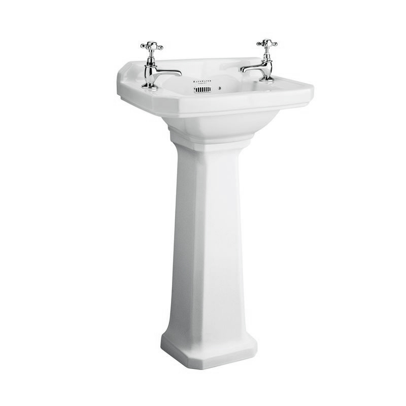 Bathroom wash basin - Bayswater Fitzroy 52 cm (20.47 in.), Pedestal
