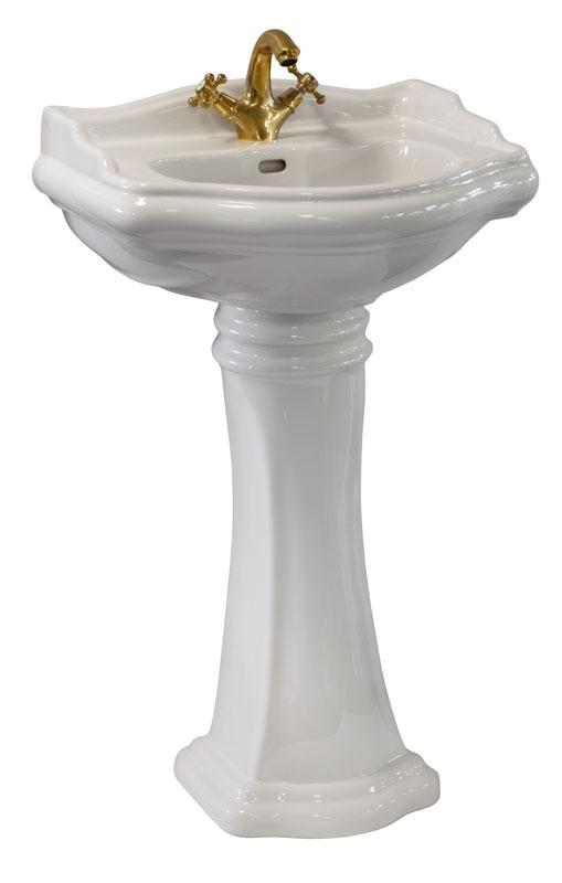 Wash Basin Camden - 55 cm, pedestal