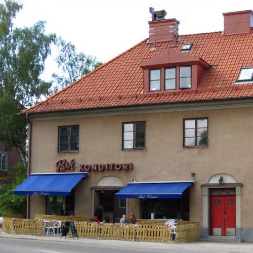Villakvarter Trädgårdsstaden Äppelviken Stockholm - arvestykke - gammeldags dekor - klassisk stil - retro - sekelskifte