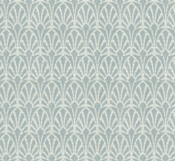 Wallpaper - Jugend white/pale blue - old style - vintage style - classic interior - retro