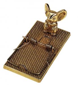 Paper fastener - Mousetrap brass