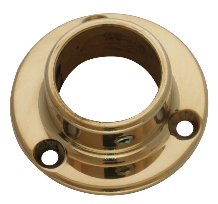 Tube holder in brass for brass tubings