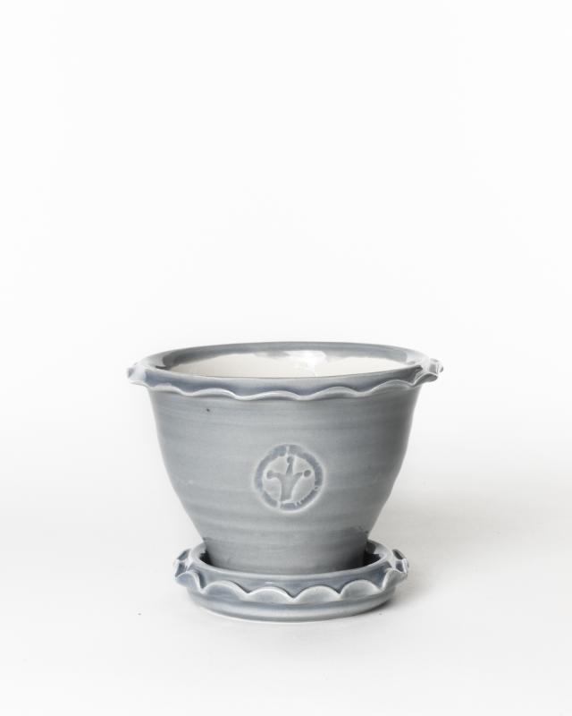 Sturehof Pot - Adelcrantz, 11 cm (4.33 inches) gray
