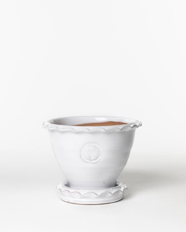 Sturehof Pot - Adelcrantz, 11 cm (4.33 inches) white
