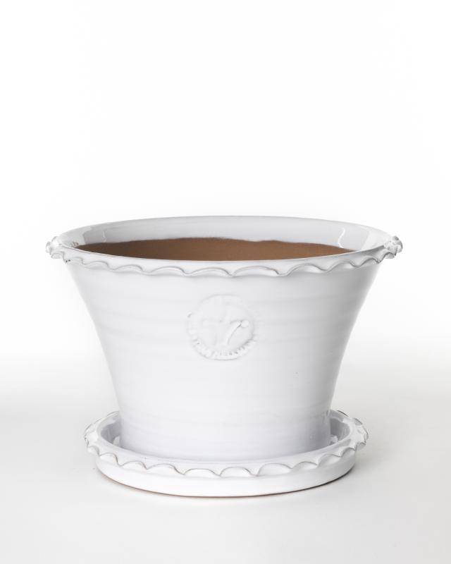 Sturehof Pot - Liljencrantz, 20 cm (7.87 inches) white