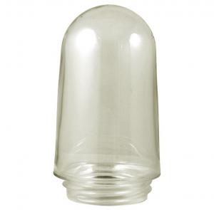 Staldglas til staldlampe - Klart glas med pakning