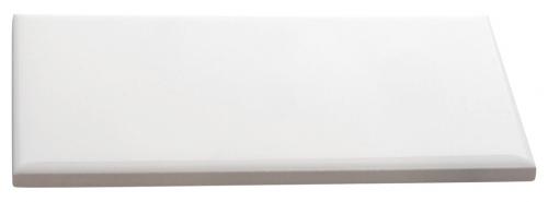 Flis Victoria - 7,5 x 15 cm hvit, blank