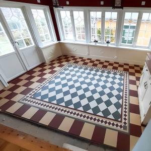 Inspiration - Patterned tiled floor