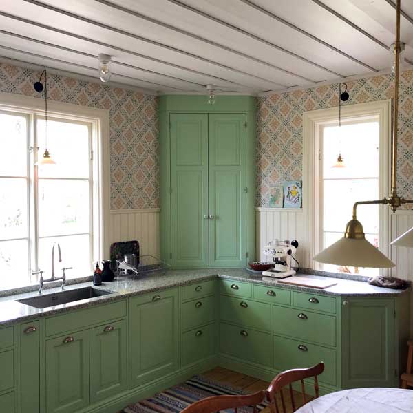 Inspiration - Kitchen lighting in old style