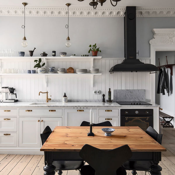 Inspiration – Traumhafte Wohnung im Stil der Jahrhundertwende auf Kungsholmen