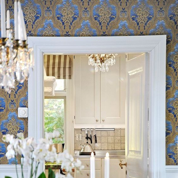 Wallpaper Inspiration - Which wallpaper was typical around the turn of the century? - oldschool style - vintage interior - classic style - retro