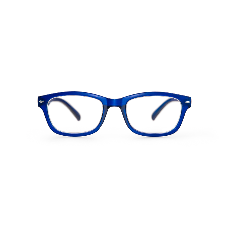Chester - Blå ultralätta läsglasögon