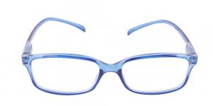 Brisbane - långa skalmar i transparent blå färg