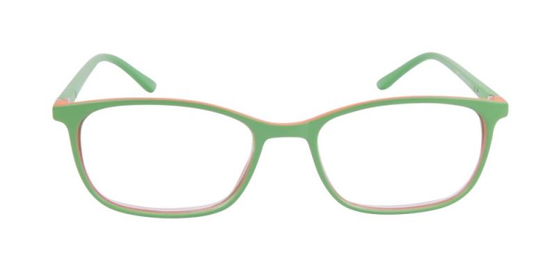 Holland - gröna och oranga läsglasögon