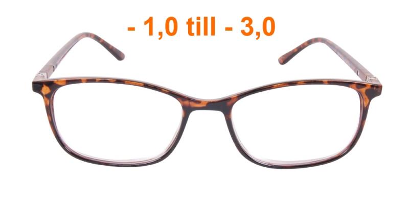 Holland - blanka sköldpaddsfärgade glasögon (minusstyrka)