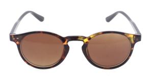 Madrid - läsglasögon med solskydd i brunt