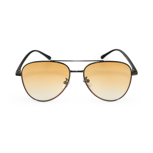 Nashville - Brunsvarta lässolglasögon i pilotmodell