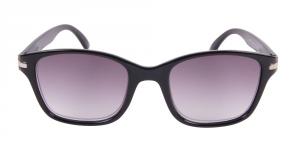 Dover med solskydd i svart framifrån