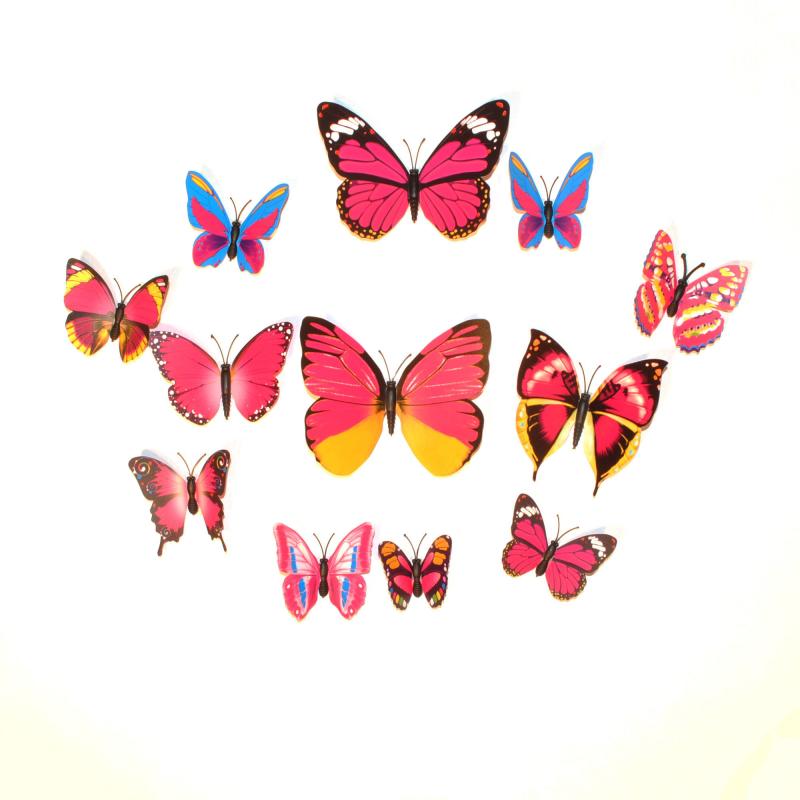 Dekorativa cerisea fjärilar (modell 1)