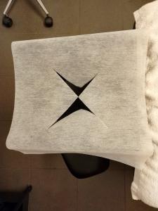 Overtræk til Ansigtsstøtte Nonwoven PP +hul