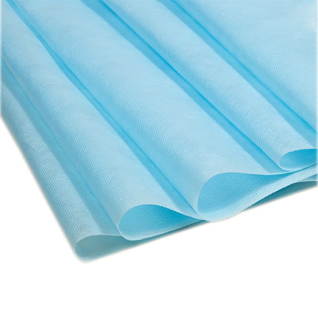 Hoitopöydän suojapaperi Sininen Nonwoven PP 60cm x 195m Perforoitu Ristireikä