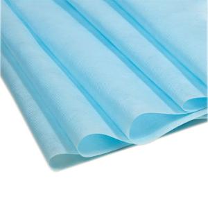 Bänkpapper Blå Nonwoven PP 60cm x 195m Perforerad Krysshål