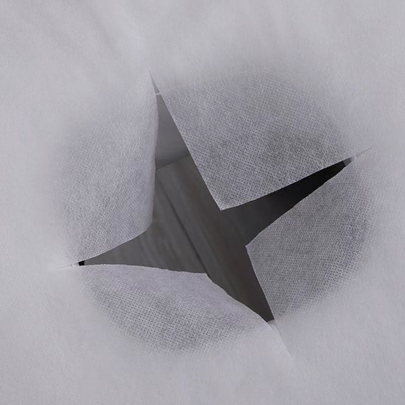 Hoitopöydän suojapaperi Nonwoven PP 50cm x 195cm Ristireikä Taitettu ilman rullaa