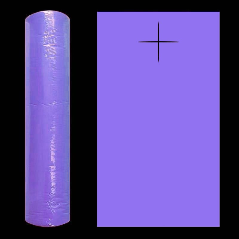 Papierrollen Lila Nonwoven PP 60cm x 195m Perforiert Gesischtsloch