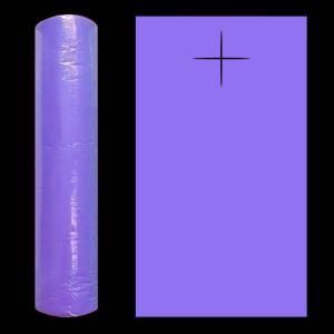 Bänkpapper Lila Nonwoven PP 60cm x 195m Perforerad Krysshål