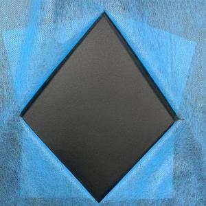 Bänkpapper Blå Nonwoven PP 50cm x 195m Perforerad Krysshål