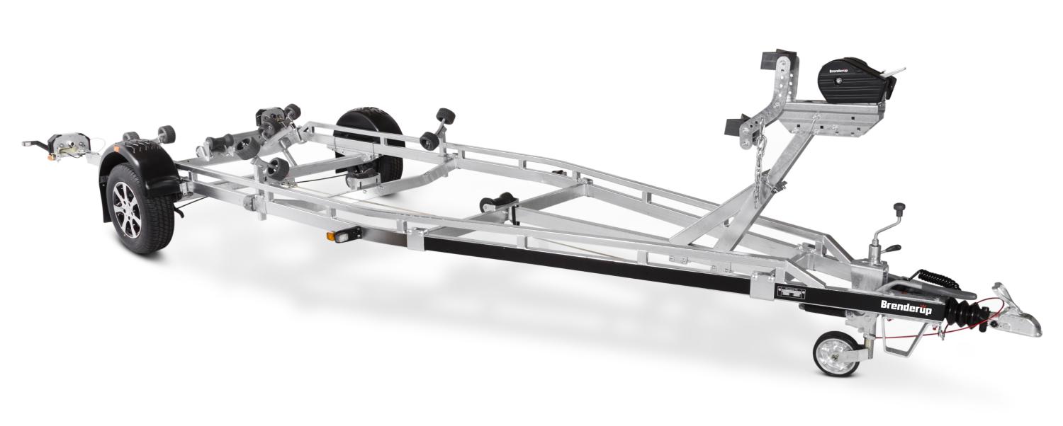 BÅTTRAILER 22180X B SR 1800KG 22F SVÄNGB. LAMPA SE 19-