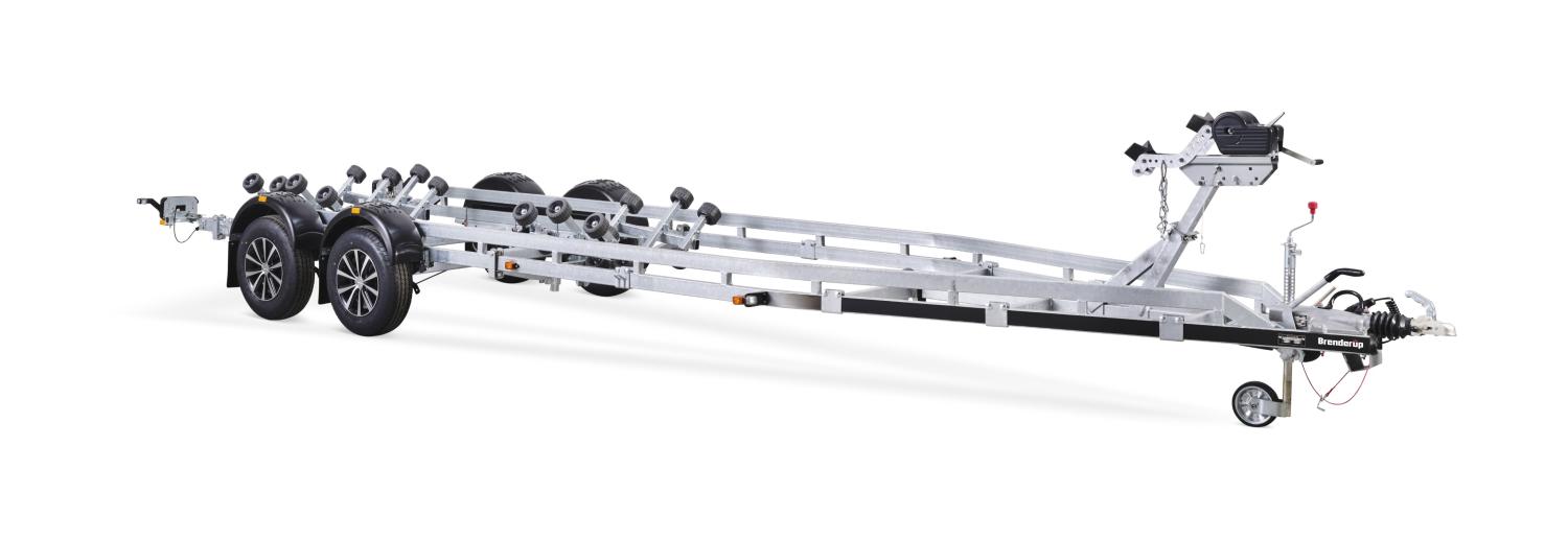 BÅTTRAILER 26350X TB ASR 3500KG SVÄNGB. LAMPA LED BRE SE 23-