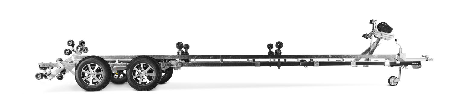 BÅTUPPTAGNINGSVAGN ST26300T SR 3000KG 26F GRÅ 2015-