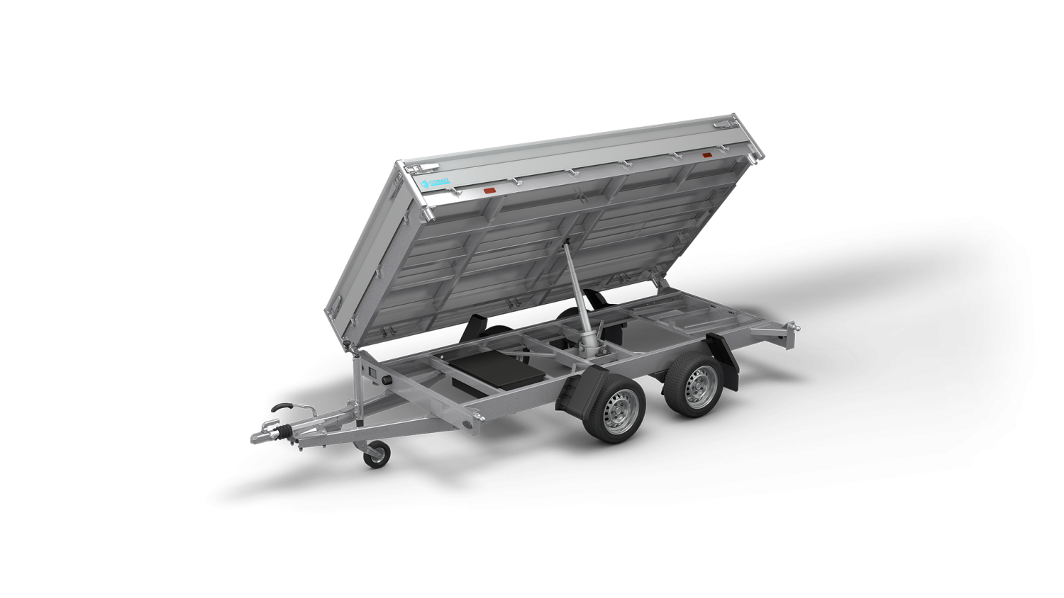 COBALT HM-2 FERRO: 3350X2000. 3500kg Bladfjädring