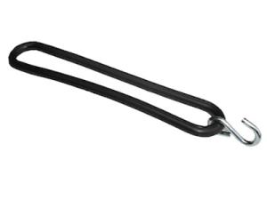 Gummiring 20cm med S-krok