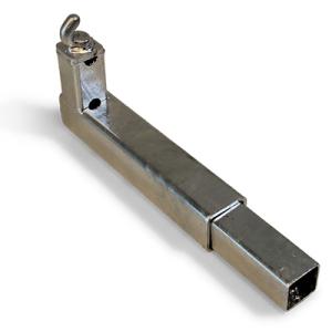 Hörnstolpe vänster bak för Indigo ramp