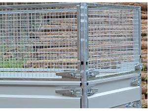 Gallergrindar Höjd 75 - passar till släp med flakmåtten 260x150 cm (HAP2615)