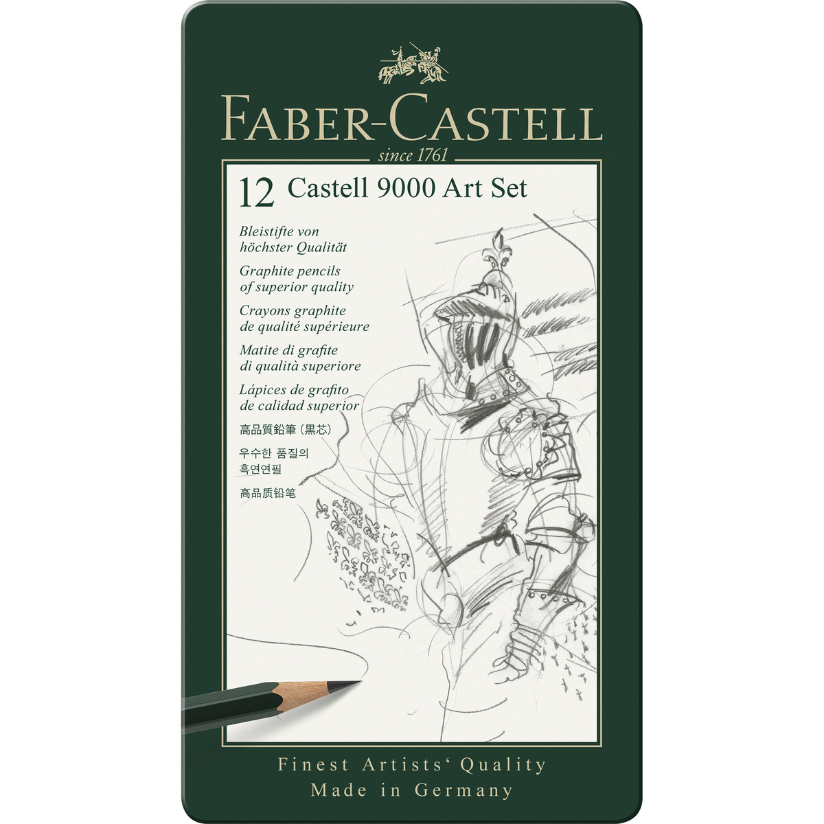 CASTELL 9000 ART SET 12 ST