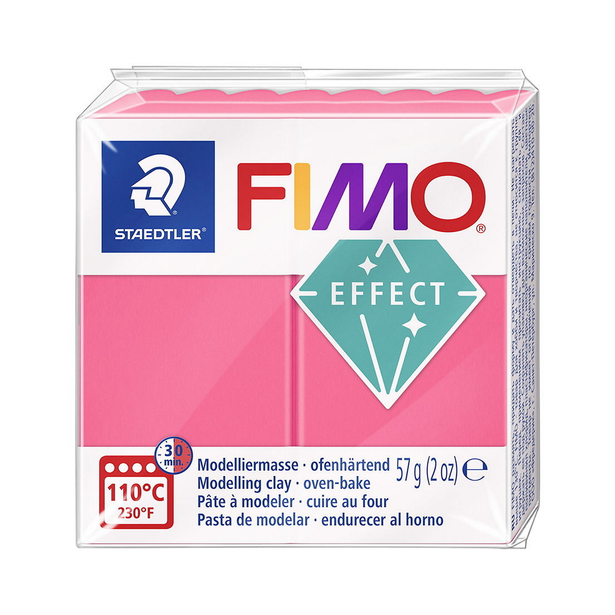 FIMO EFFECT TRANSLUCENT RED