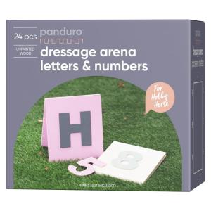 Dressyr-bokstäver för käpphäst