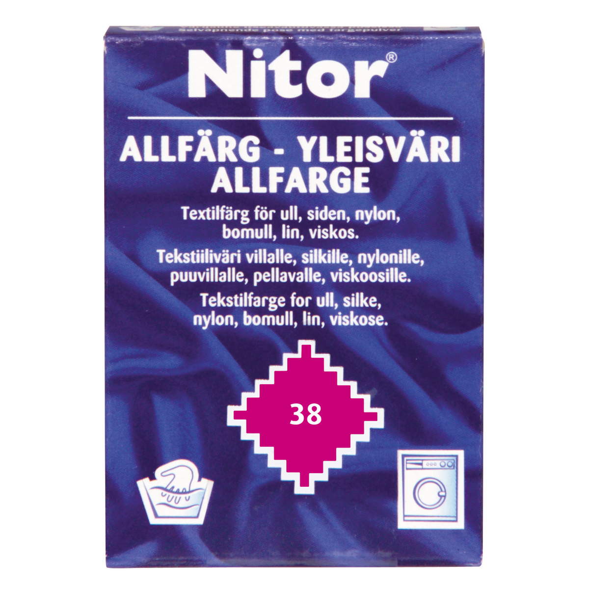 NITOR ALLFÄRG 38 FUCHSIA      COLOR-WASH