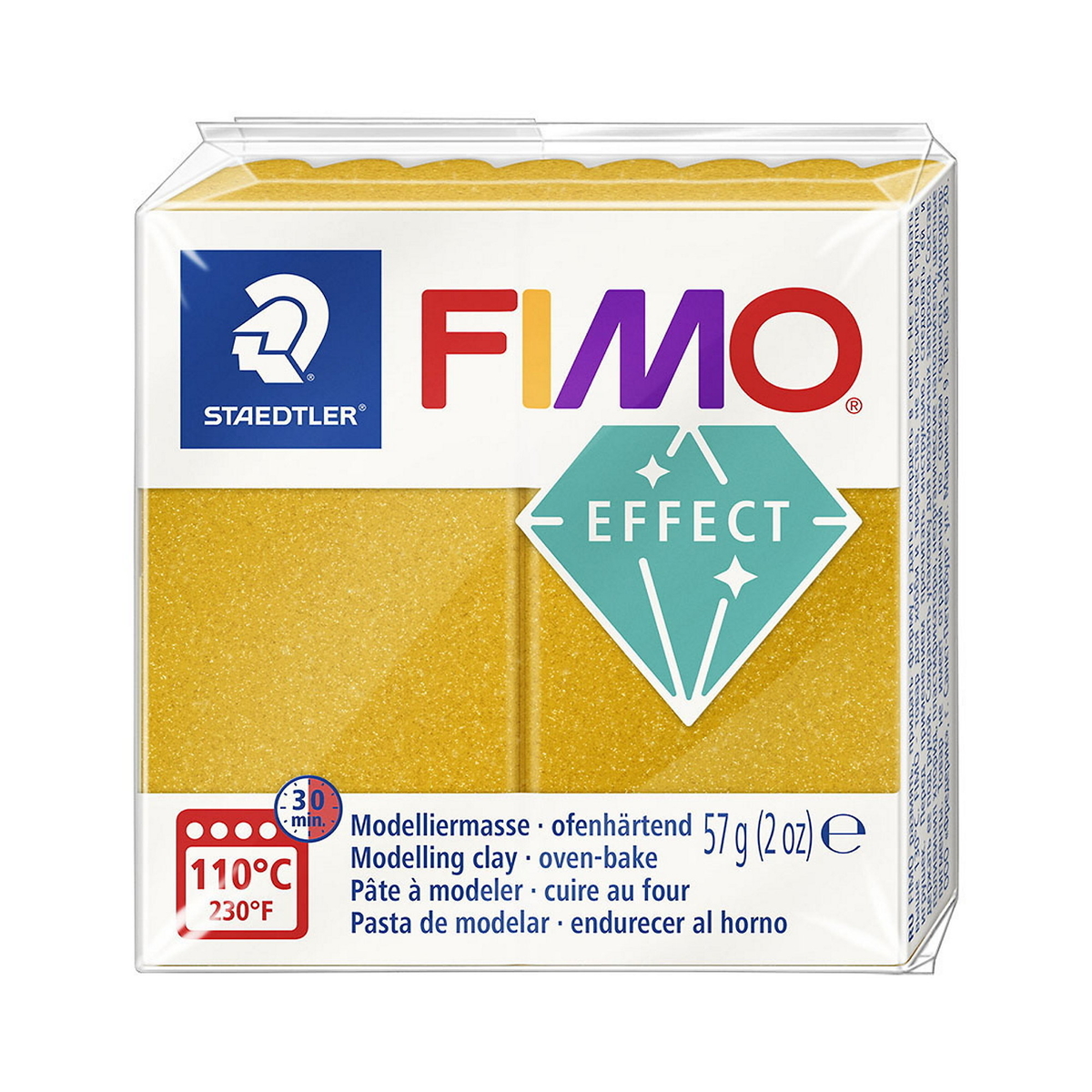 FIMO EFFECT METALLIC GOLD