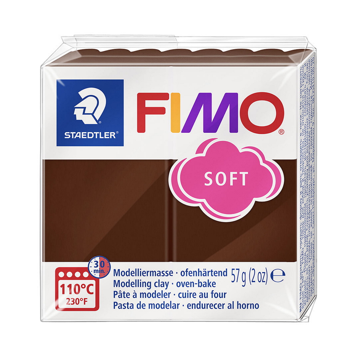 FIMO SOFT 57G CHOCOLATE