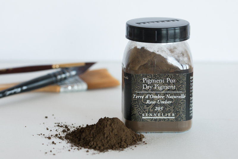 Pigment sennelier raw umber 120g -a 205
