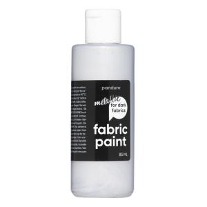 Fabric paint metal.85ml silver