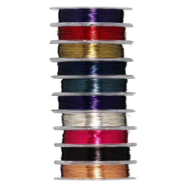 Metalltråd av järn 10 färger