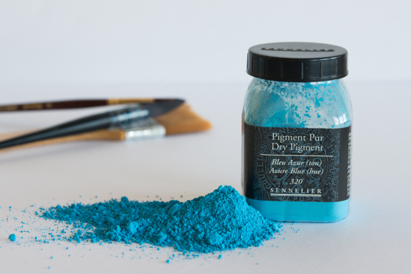 Pigment sennelier azure blue (hue) 180g -b 320