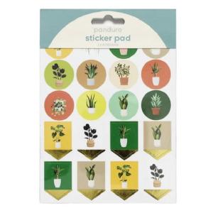 Stickersblock 16 plant person