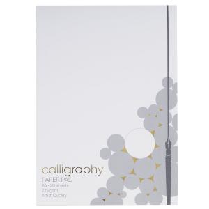 Kr calligraphy paper pad a4