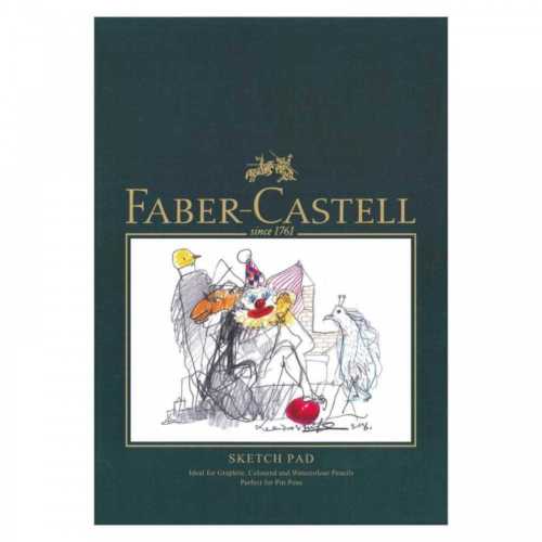 Ritblock faber-castell a5 sketch pad 160g 40ark limmat